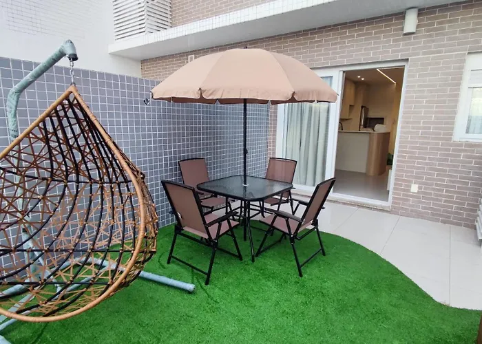 Apartamento Sofisticado Ed Del Paine terraço com hidro